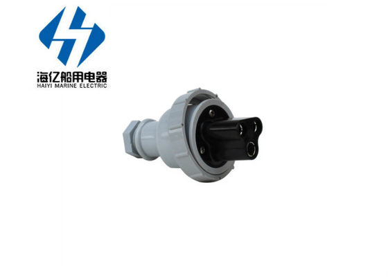 Θαλάσσιο βούλωμα 792801 IP56 20A Τ - θαλάσσια νάυλον υδατοστεγής 220v δύναμη 3 1MA ηλεκτρικό βούλωμα καρφιτσών ορείχαλκου